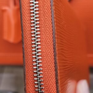 Louis Vuitton Alma PM & Zippy Wallet Orange Piment Epi Leather Set - Image 26