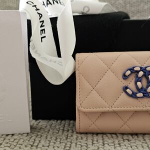Chanel Quilted Caviar Card Holder