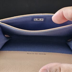 Chanel Quilted Caviar Card Holder - Image 14