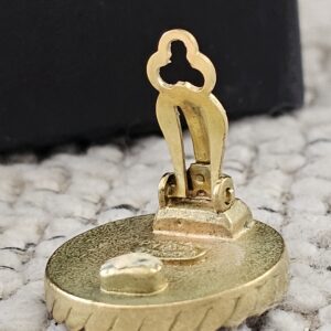 Chanel CC Vintage Clip On Earrings - Image 9