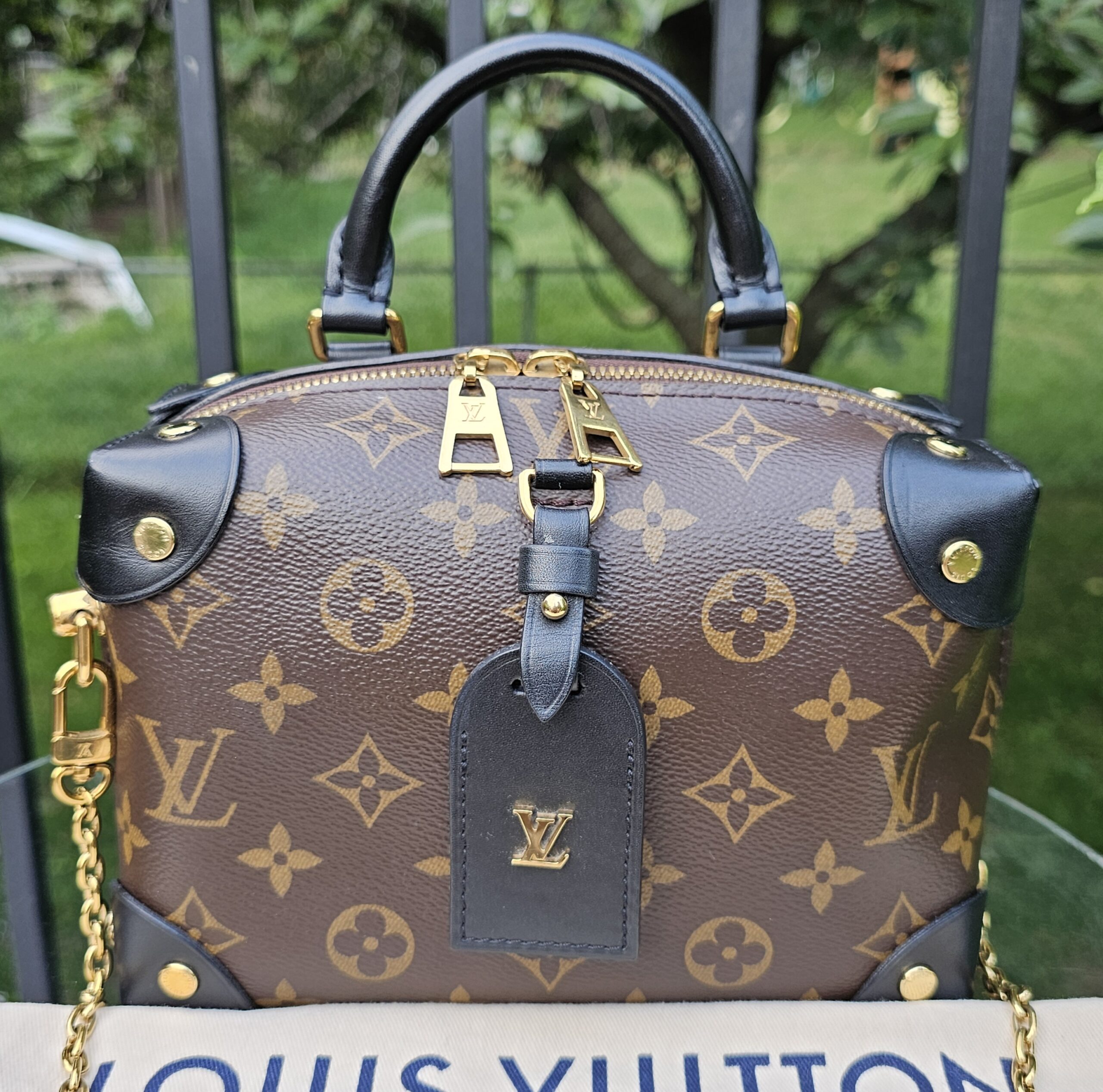 Louis Vuitton Petite Malle Souple Black - Image 3