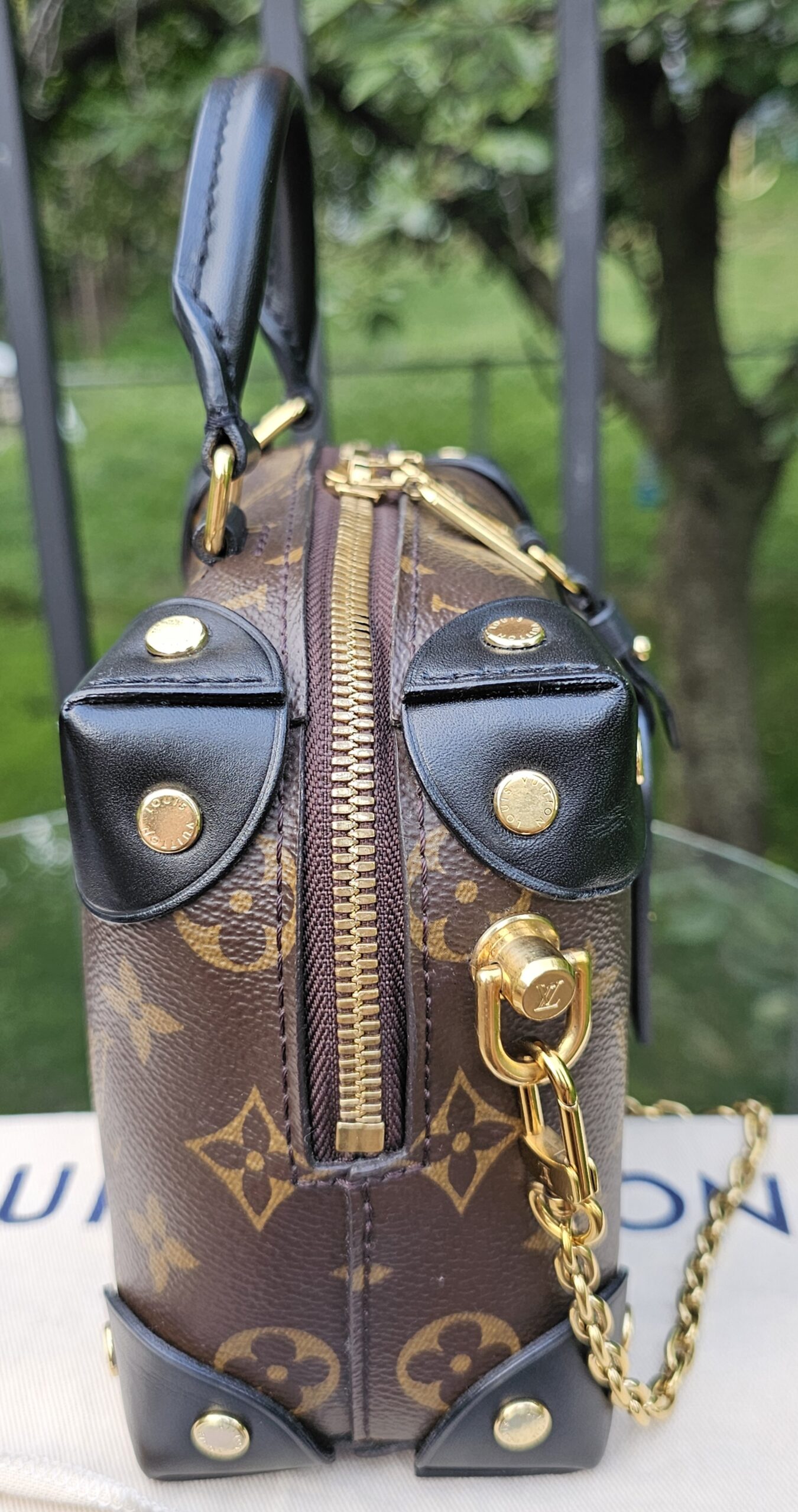 Louis Vuitton Petite Malle Souple Black - Image 5