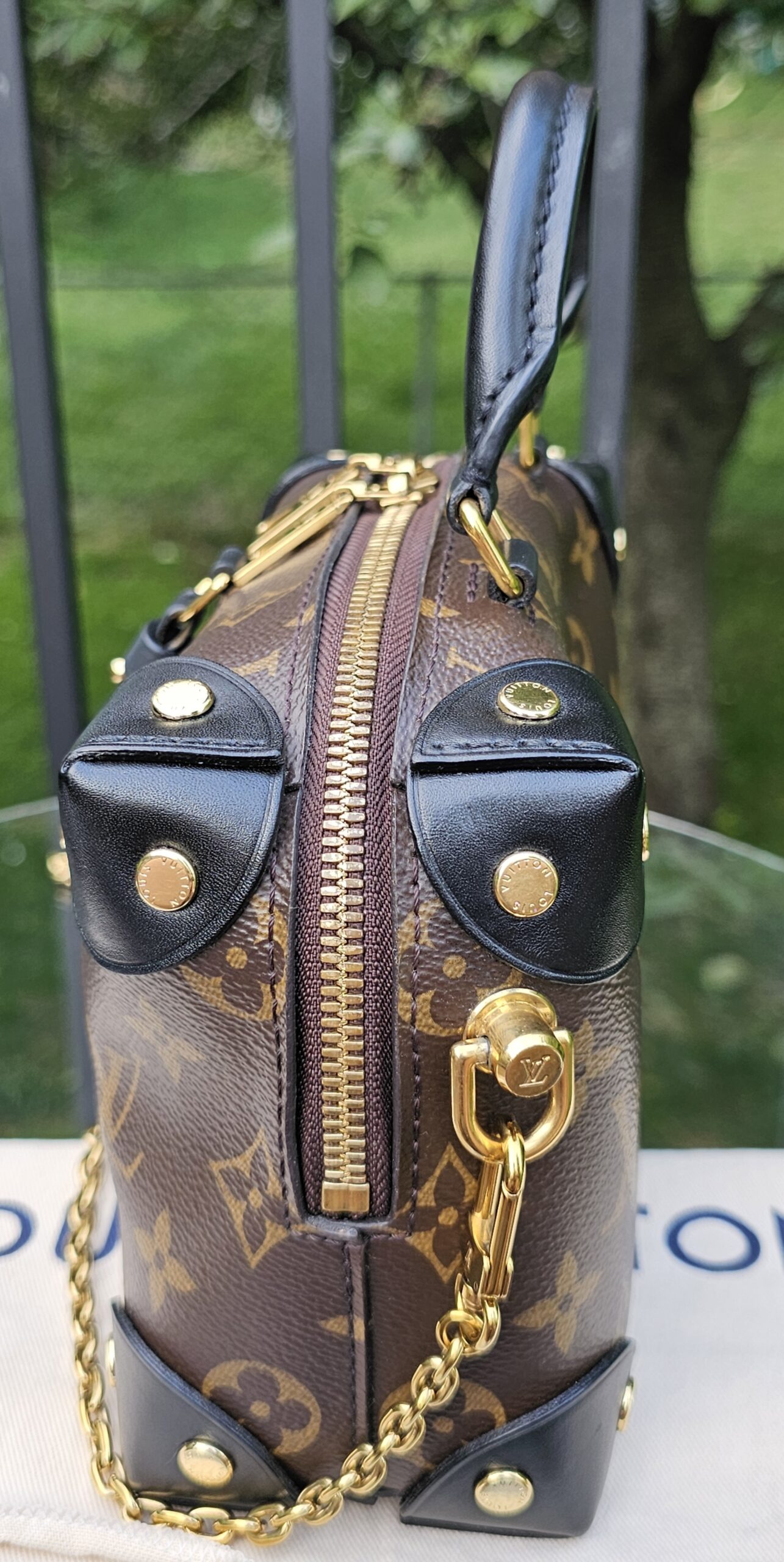Louis Vuitton Petite Malle Souple Black - Image 6