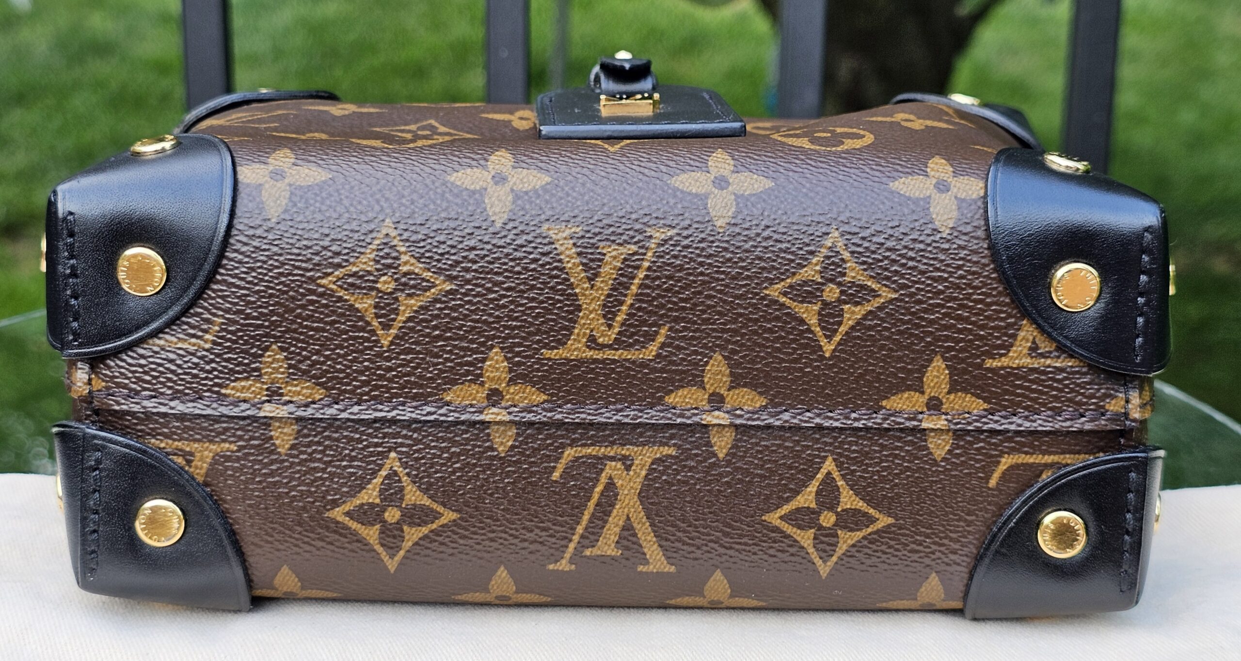 Louis Vuitton Petite Malle Souple Black - Image 9