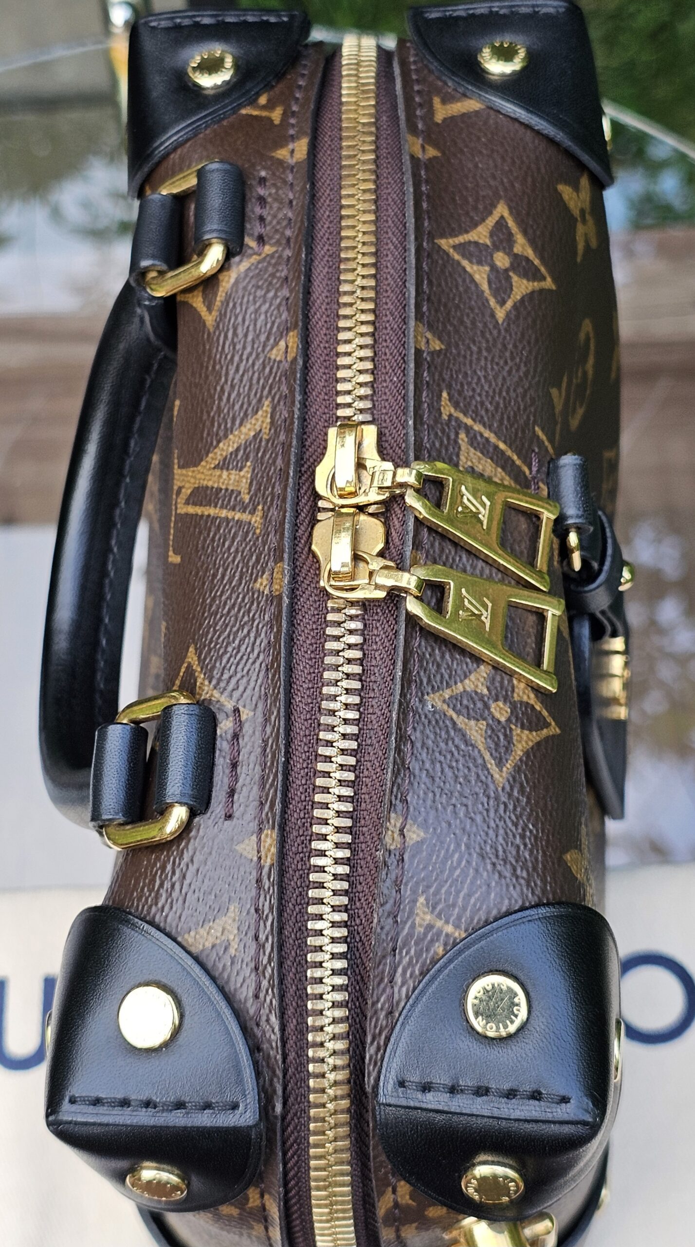 Louis Vuitton Petite Malle Souple Black - Image 16