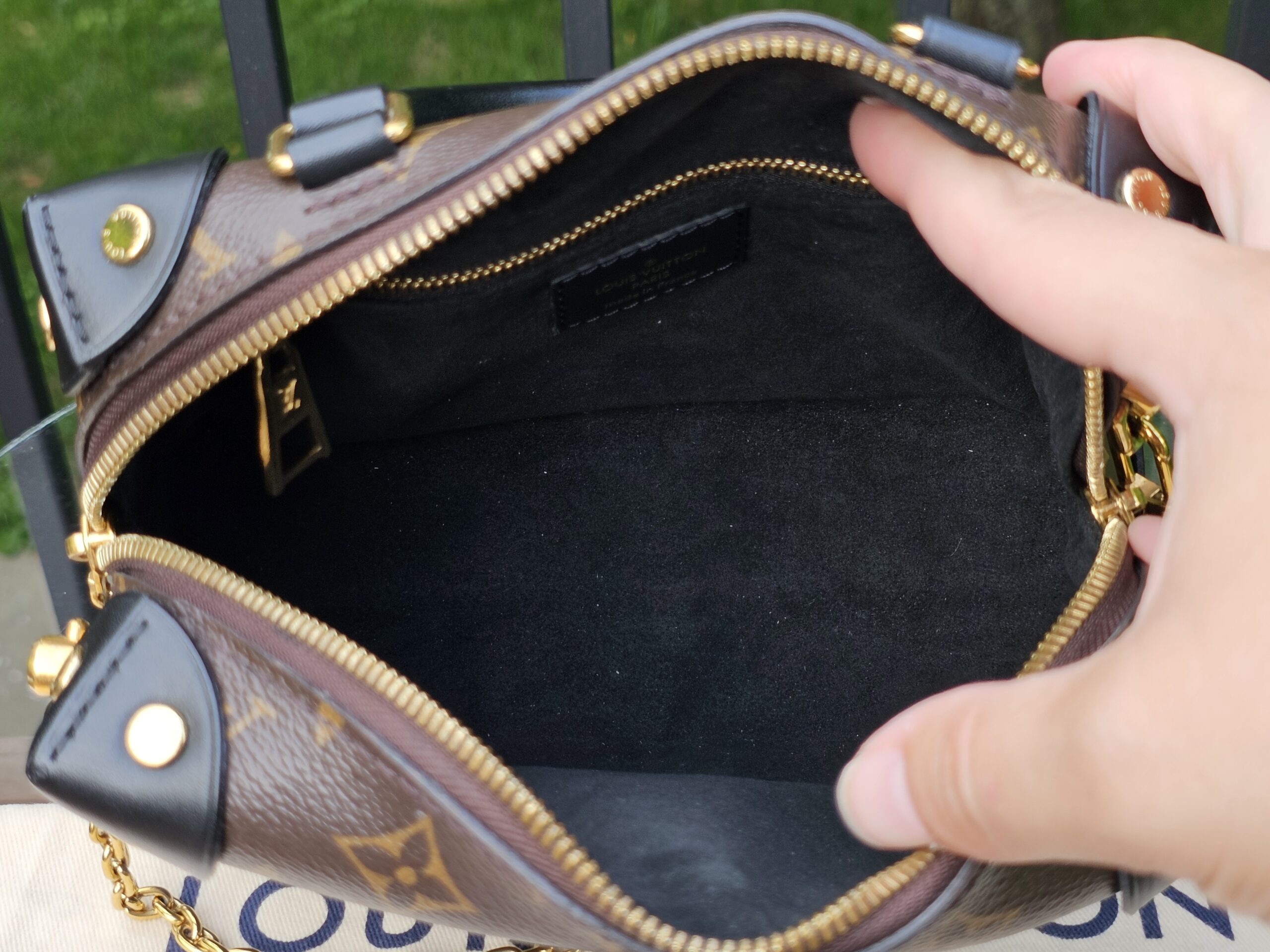 Louis Vuitton Petite Malle Souple Black - Image 18