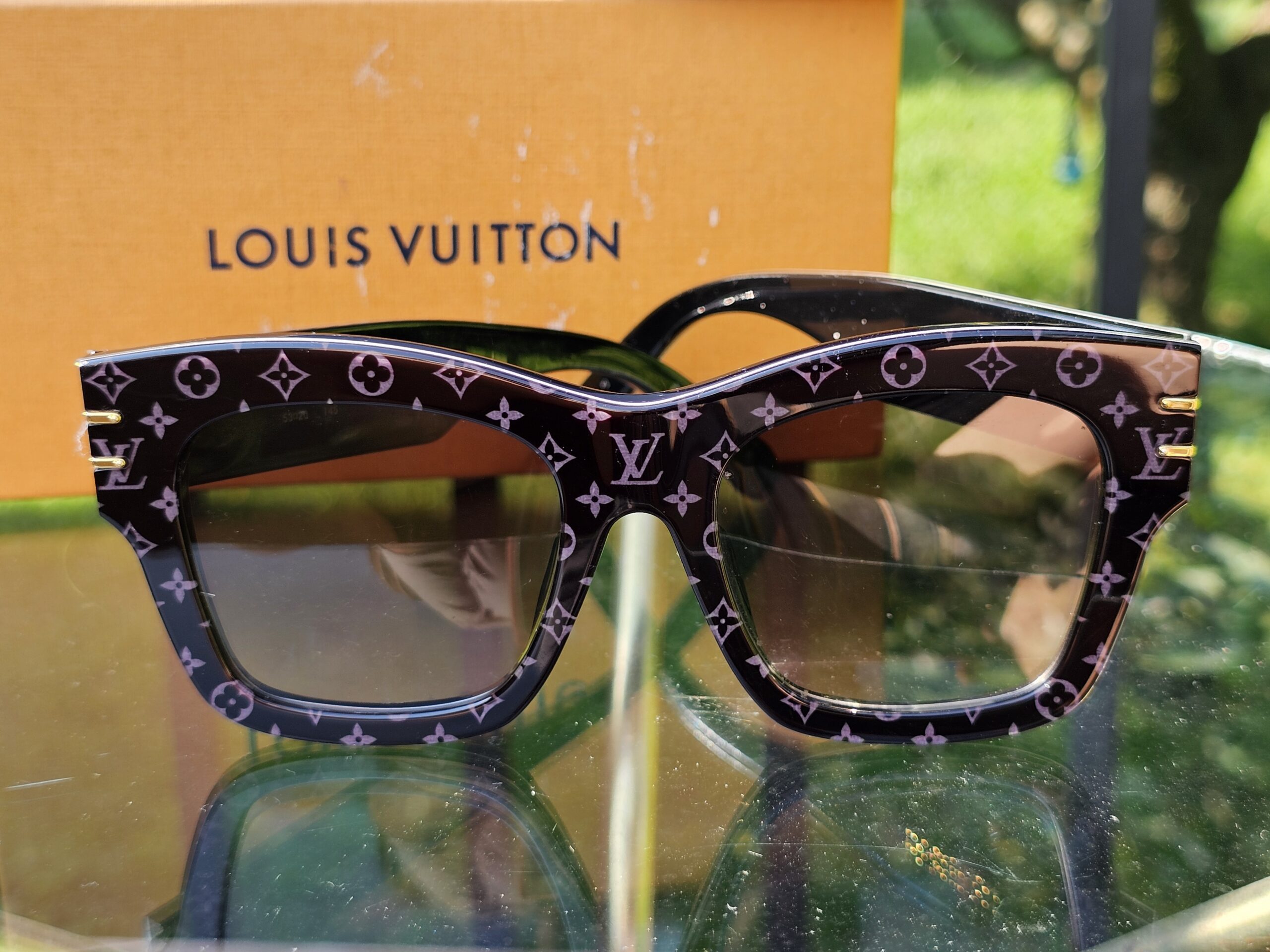 Louis Vuitton Monogram Blade Sunglasses
