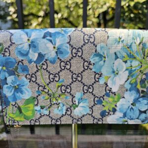 Gucci Blooms Blue Wallet On Chain - Image 3