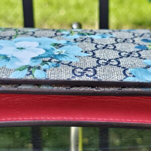 Gucci Blooms Blue Wallet On Chain - Image 6