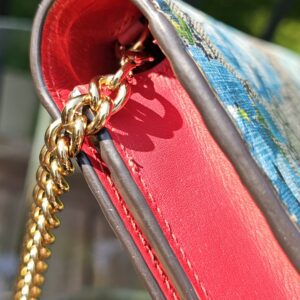 Gucci Blooms Blue Wallet On Chain - Image 7