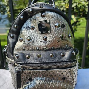 MCM Mini Backpack Metallic