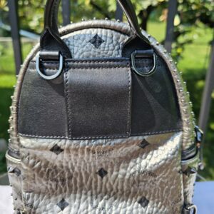 MCM Mini Backpack Metallic - Image 3