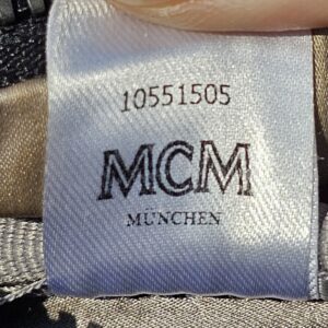 MCM Mini Backpack Metallic - Image 15