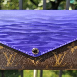 Louis Vuitton Marie Lou Long Wallet in Epi Figue