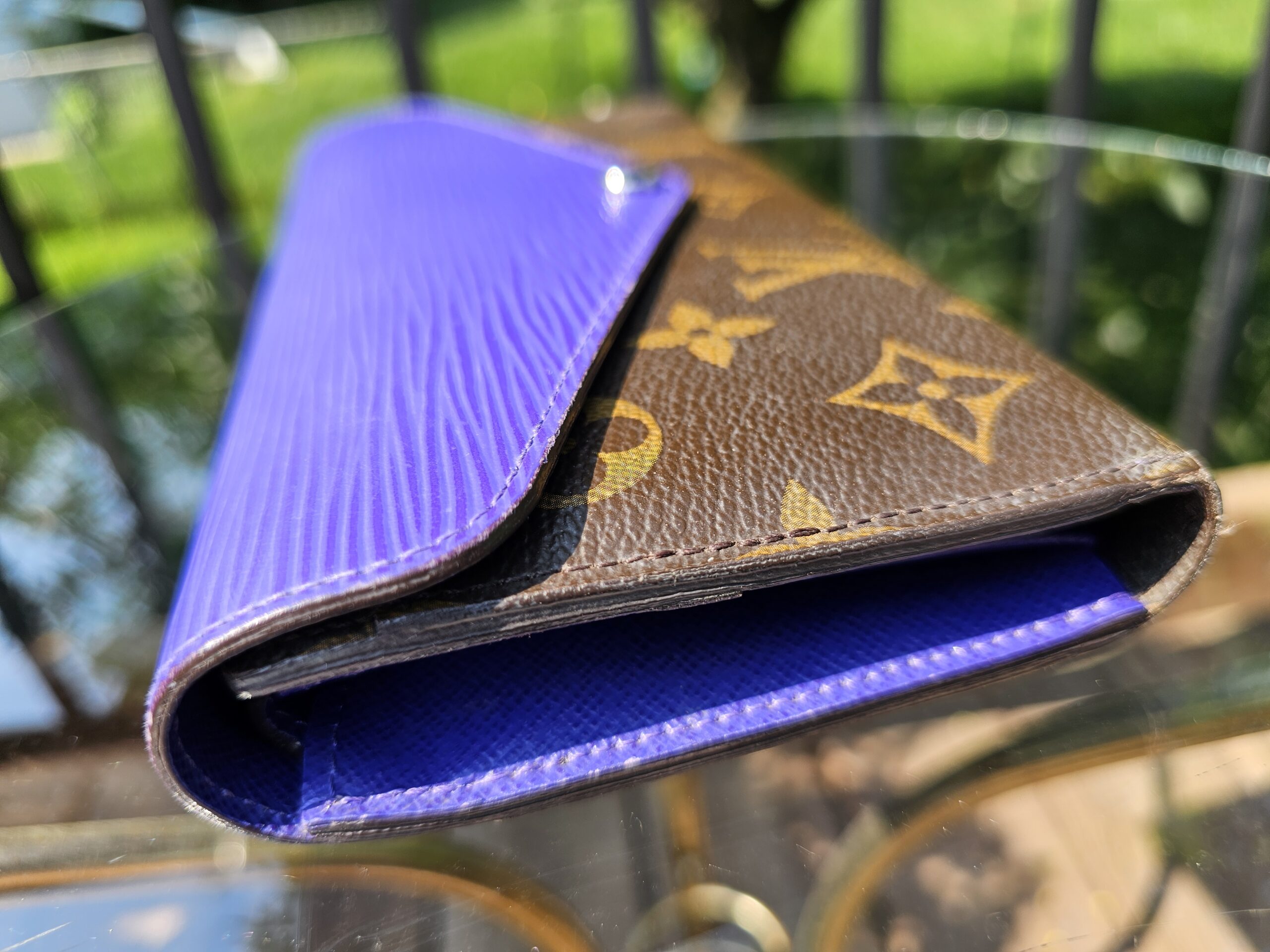Louis Vuitton Marie Lou Long Wallet in Epi Figue - Image 4