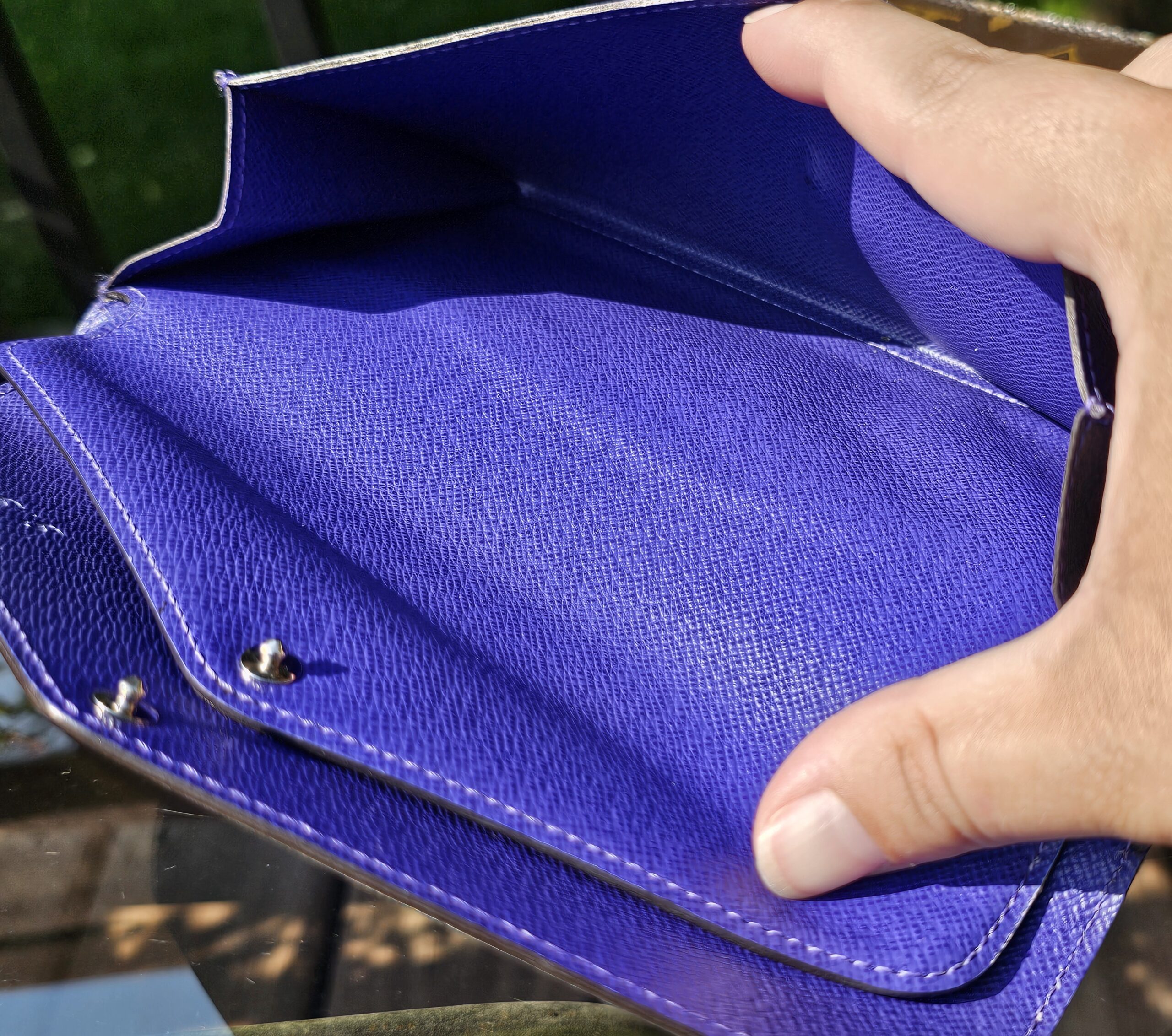 Louis Vuitton Marie Lou Long Wallet in Epi Figue - Image 12