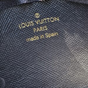 Louis Vuitton Min Lin Key Pouch Navy - Image 9
