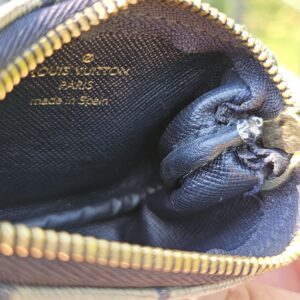 Louis Vuitton Min Lin Key Pouch Navy - Image 11