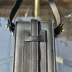 Chanel Vintage Black Phone Holder - Image 3