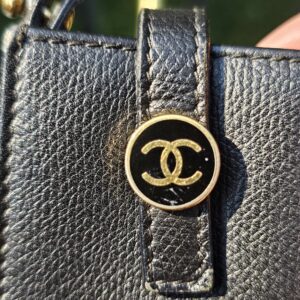 Chanel Vintage Black Phone Holder - Image 10