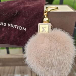 Louis Vuitton Mink Fur Fluffy Charm