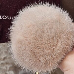 Louis Vuitton Mink Fur Fluffy Charm - Image 9