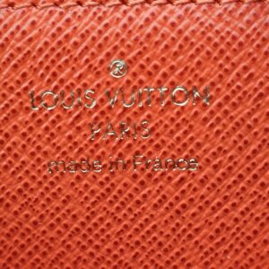 Louis Vuitton Paris made in France heat stamp inside the Zippy Multicartes