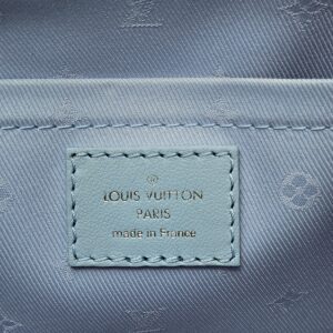 Louis Vuitton Paris made in France heat stamp inside the Bubblegram Alma BB