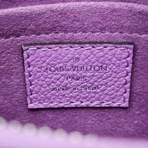Louis Vuitton Paris made in Spain heat stamp inside the Epi Marellini