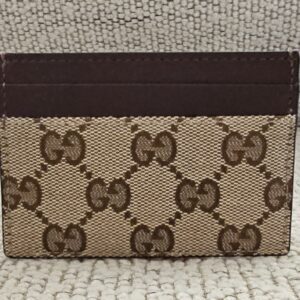 Gucci Brown Card Holder