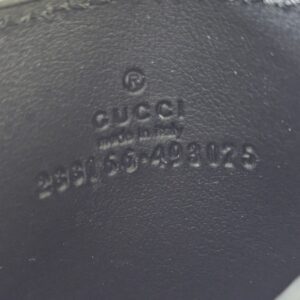 Style code 233166 embossed inside the Gucci GG Supreme Essence card holder