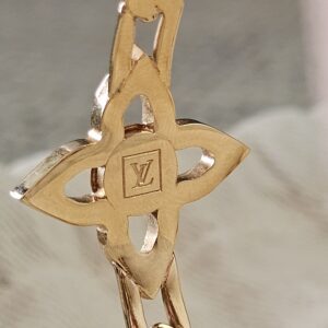 Louis Vuitton Crystal Flower Power Hoop Earrings - Image 7