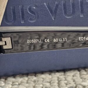 Temple of the Louis Vuitton sunglasses stamped Z0527U with size 60 by 11