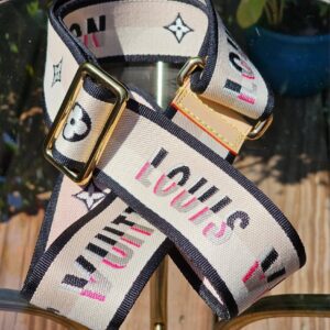 Louis Vuitton Speedy Bandoulière 20 Adjustable Jacquard Shoulder Strap – Black/Pink