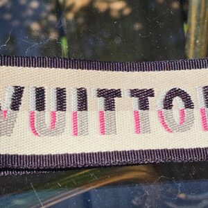 Louis Vuitton Speedy Bandoulière 20 Adjustable Jacquard Shoulder Strap – Black/Pink - Image 6