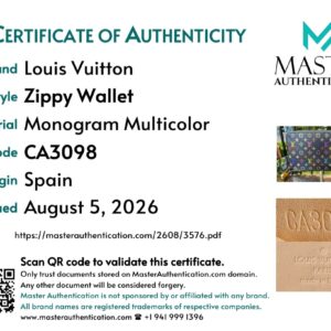 Louis Vuitton Multicolor Takashi Murakami zippy wallet - Image 16