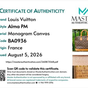 Louis Vuitton Alma PM Monogram Canvas - Image 25