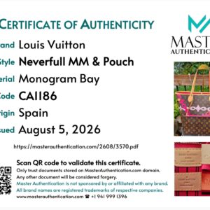 Louis Vuitton Monogram Bay Chain Set Neverfull MM with Matching Pochette - Image 35