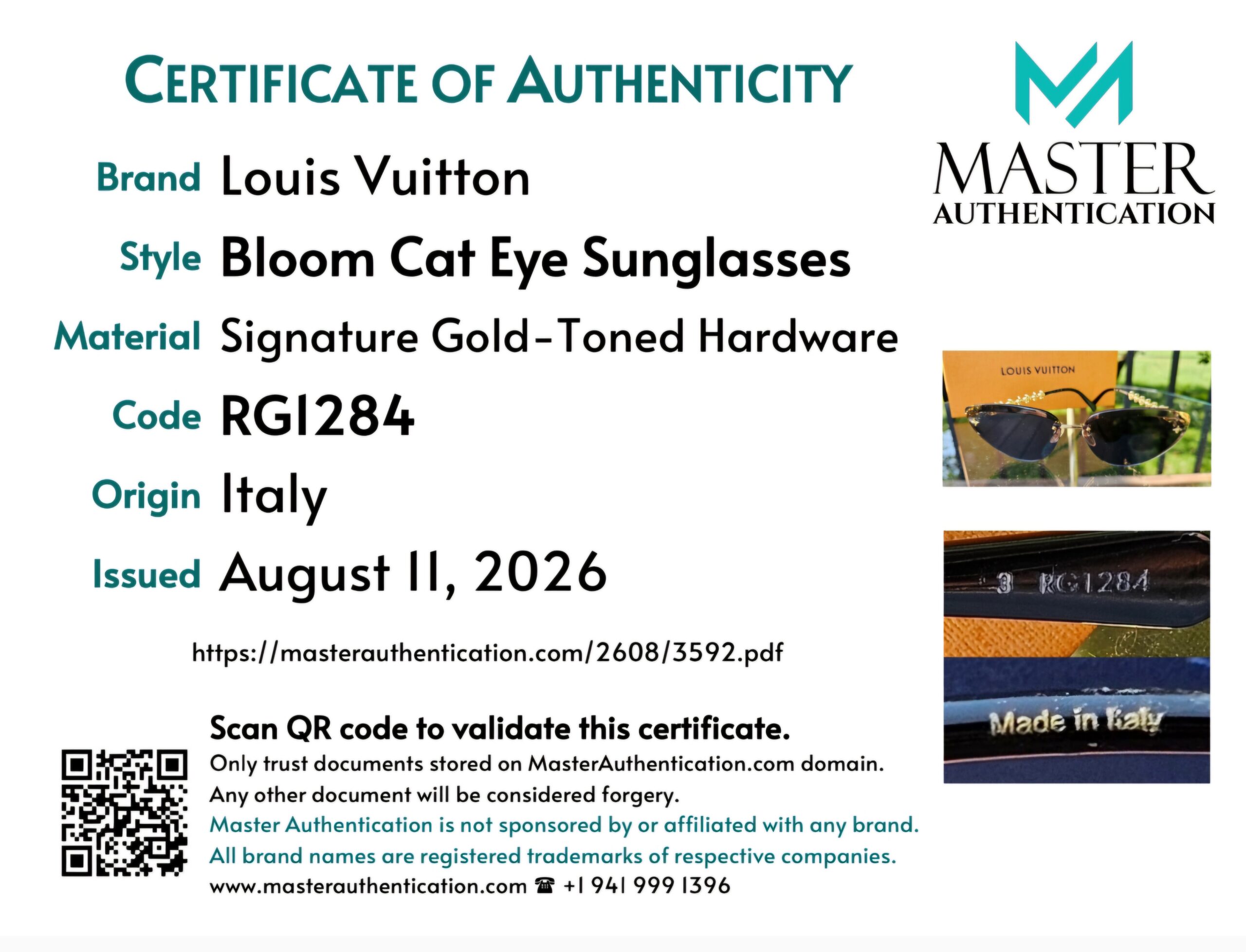Louis Vuitton Blooms Cat Eyes Sunglasses - Image 10