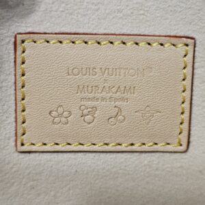 Interior patch stamped LOUIS VUITTON MURAKAMI made in Spain