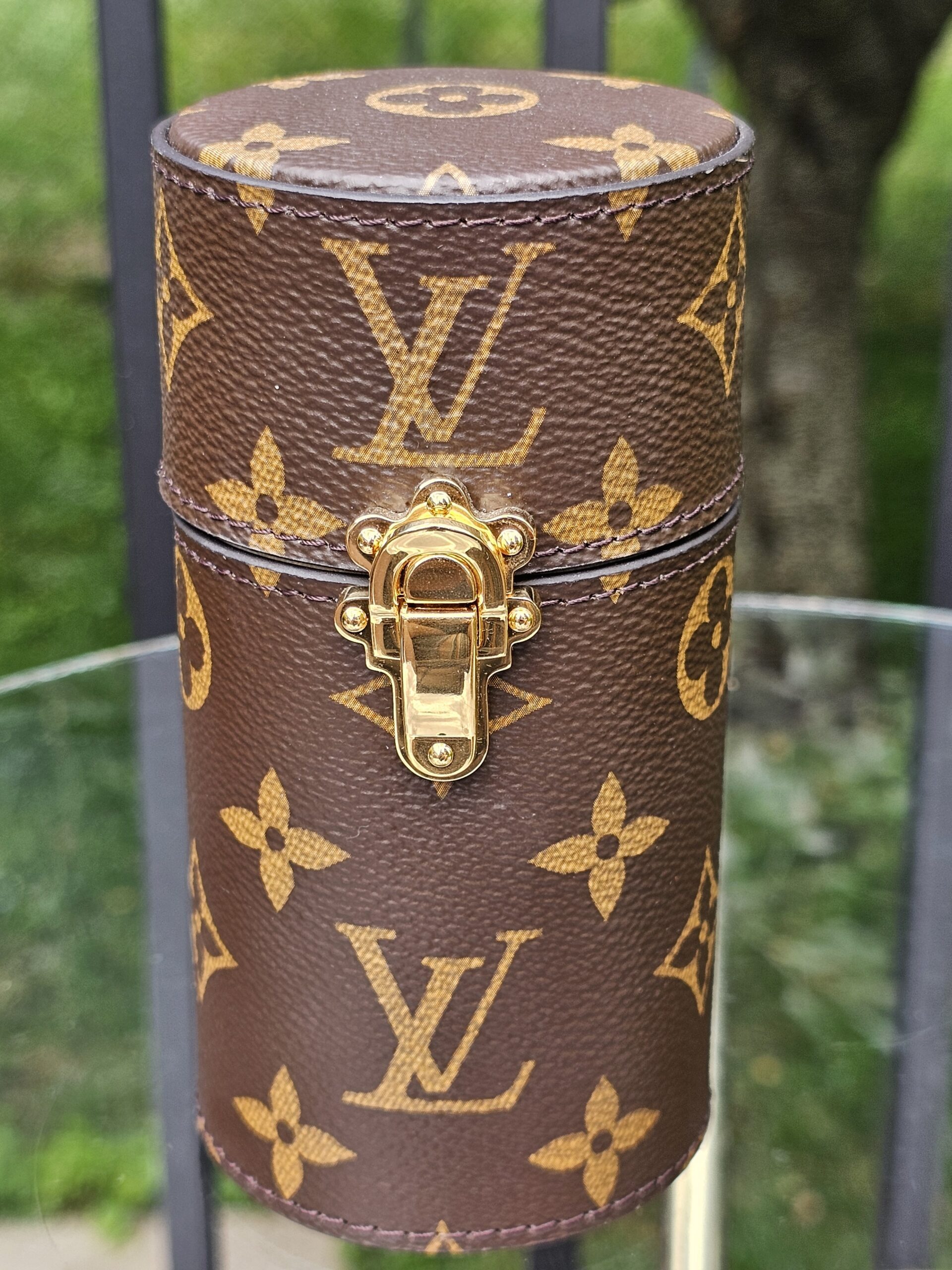 Louis Vuitton 100 ML Monogram Canvas Perfume Travel Holder