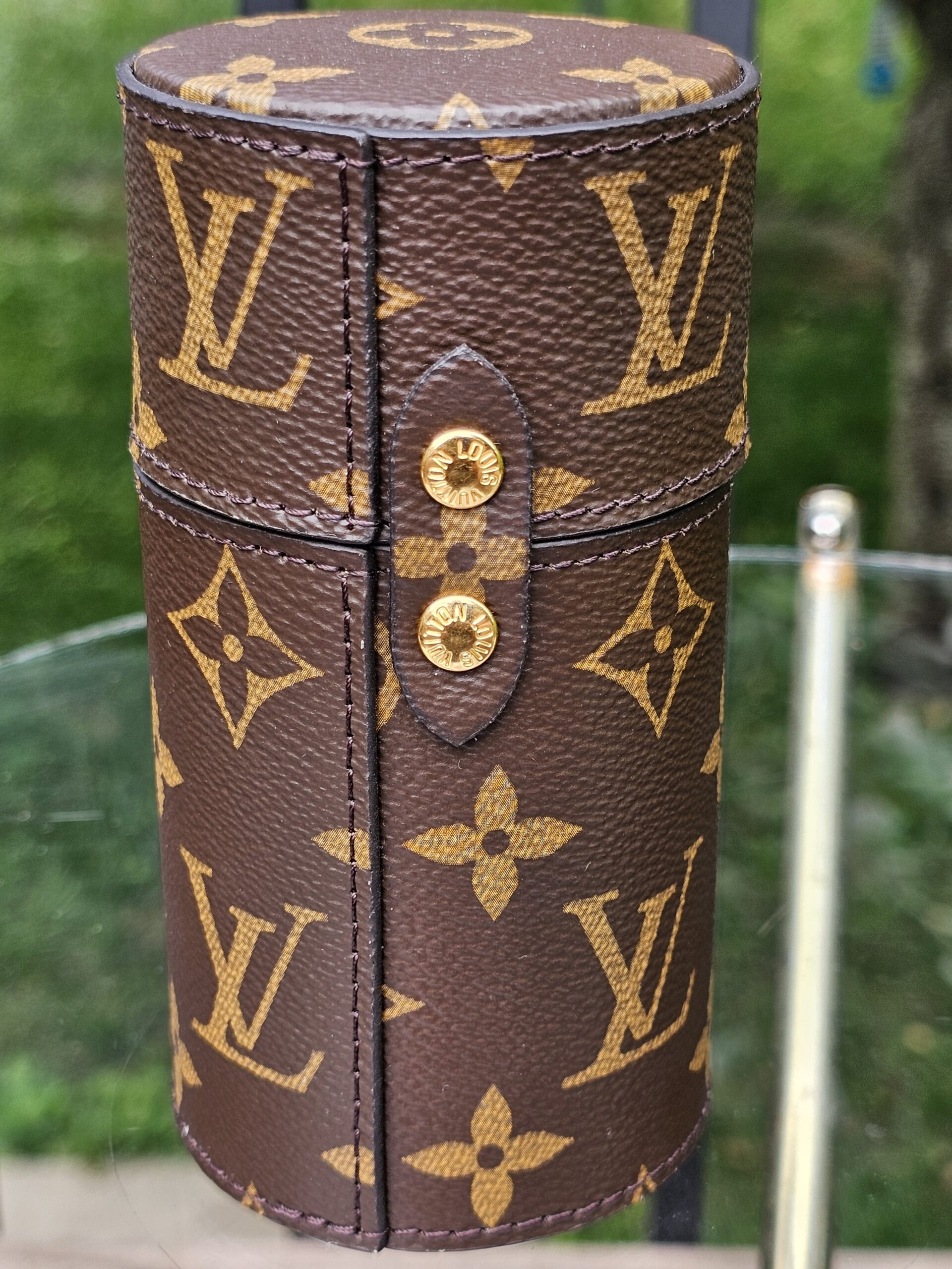 Louis Vuitton 100 ML Monogram Canvas Perfume Travel Holder - Image 3