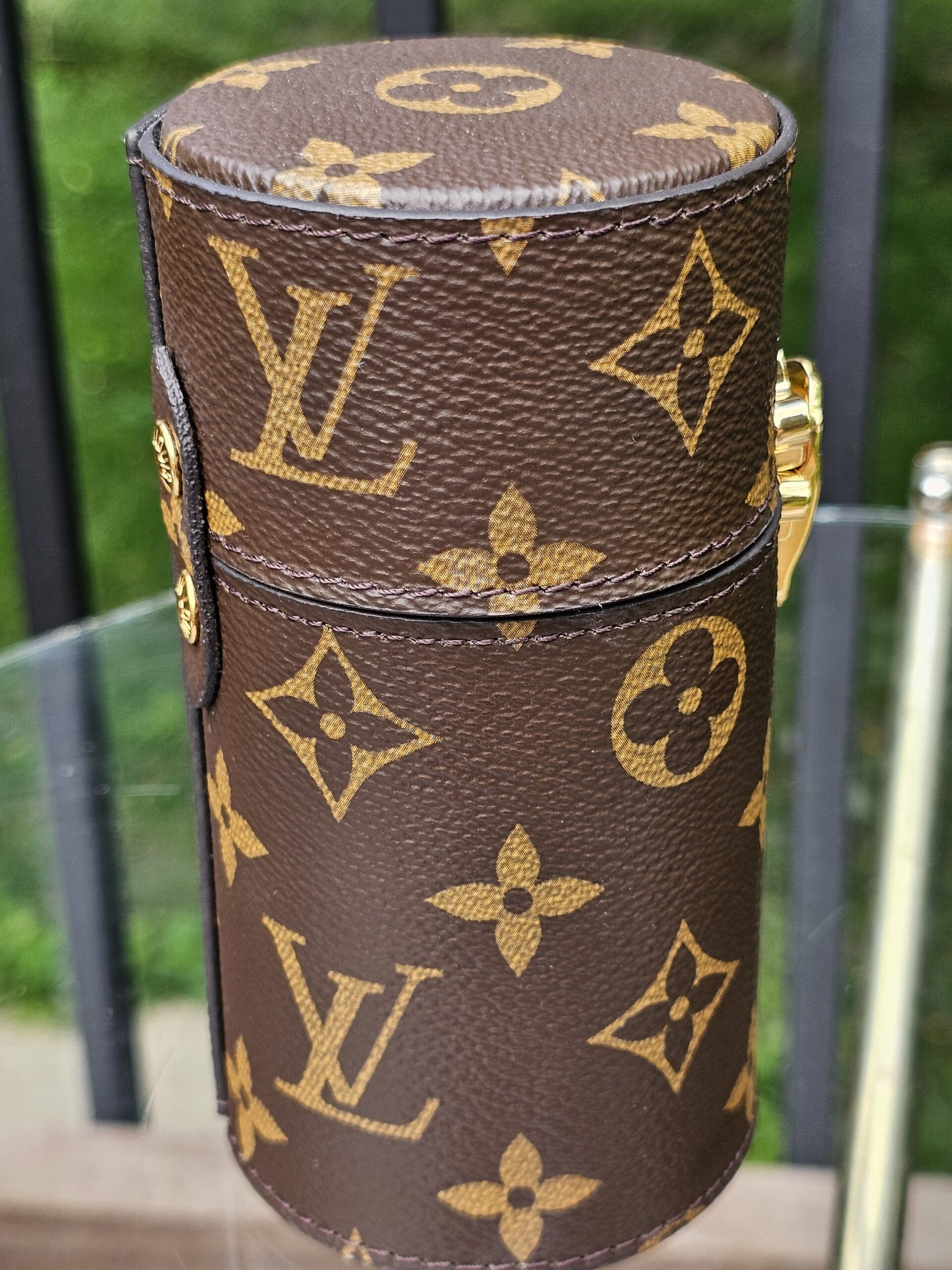 Louis Vuitton 100 ML Monogram Canvas Perfume Travel Holder - Image 4