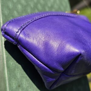 Vintage Gucci Coin Purse Purple - Image 6
