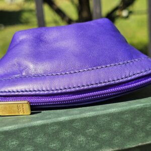 Vintage Gucci Coin Purse Purple - Image 8