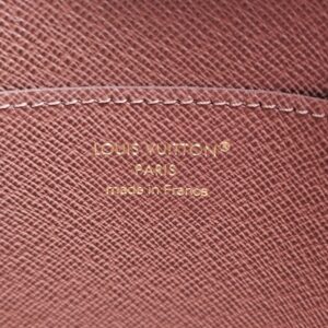 LOUIS VUITTON PARIS made in France stamp inside the Monogram Key Pouch M