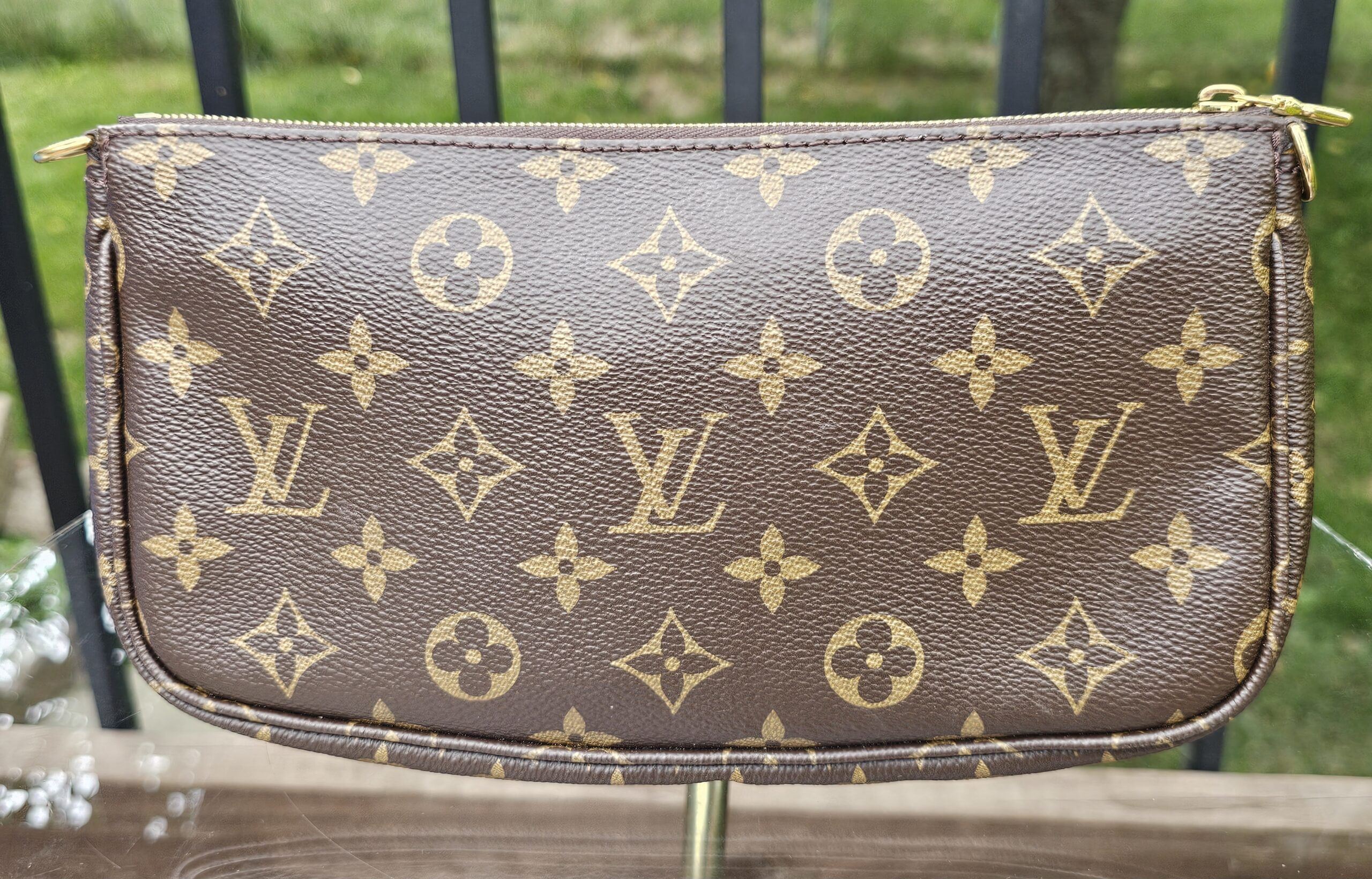 Reverse of the Monogram Multi Pochette Accessoires large pochette