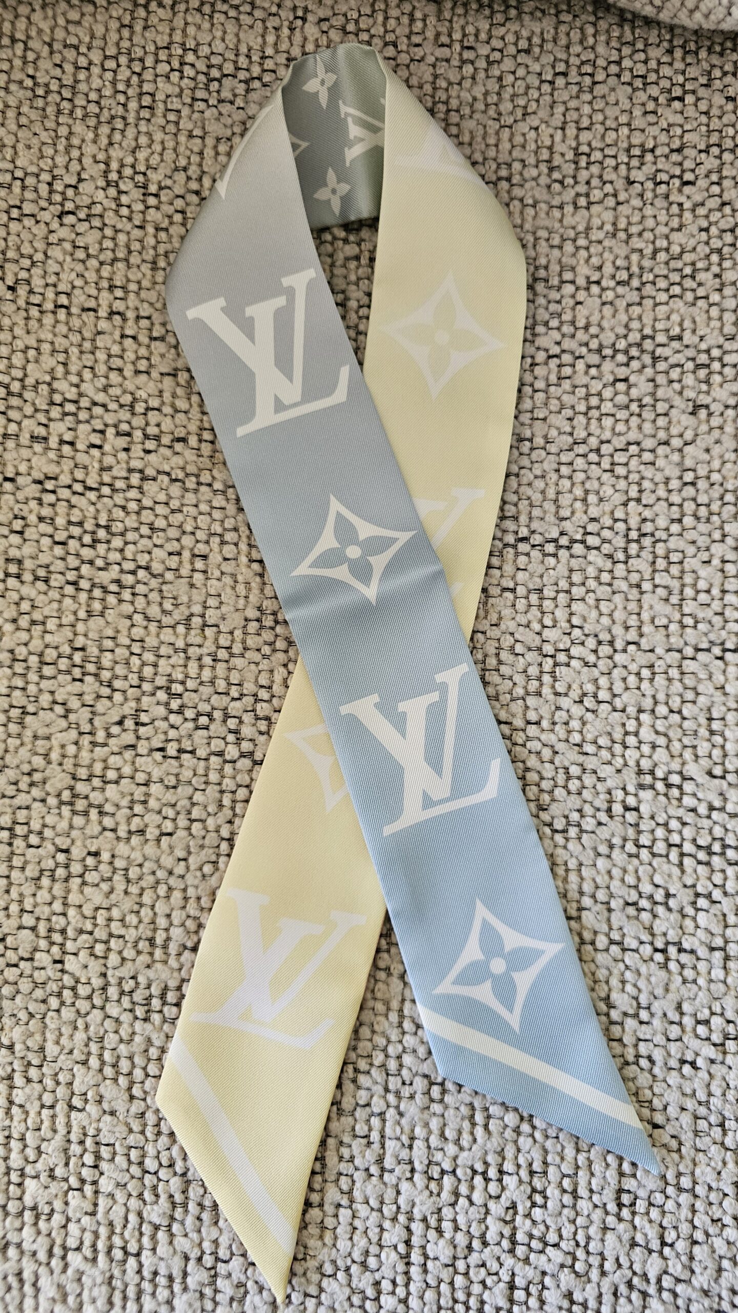 LV Aurora Nano bandeau tied in a loop
