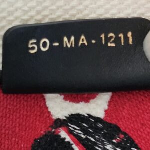 Production code 50-MA-1211 on the leather tab inside the Dioramour Book Tote