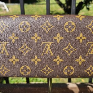 Base of the Monogram Speedy Bandouliere 20